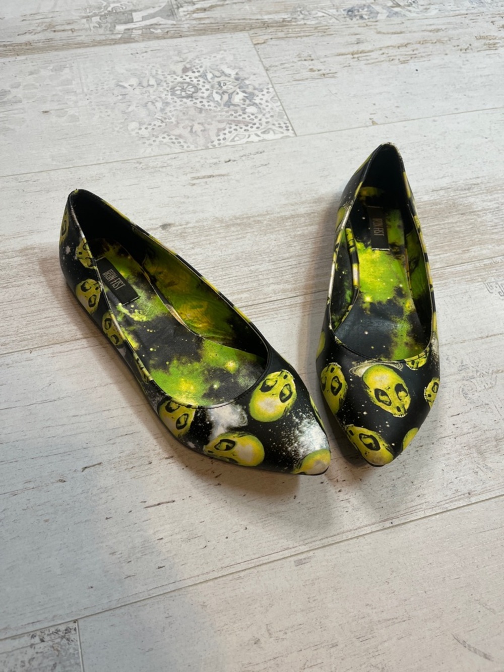 Iron Fist Rare Alien Area 51 Flats Size 10